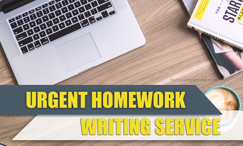 Urgent Homework Writing Service