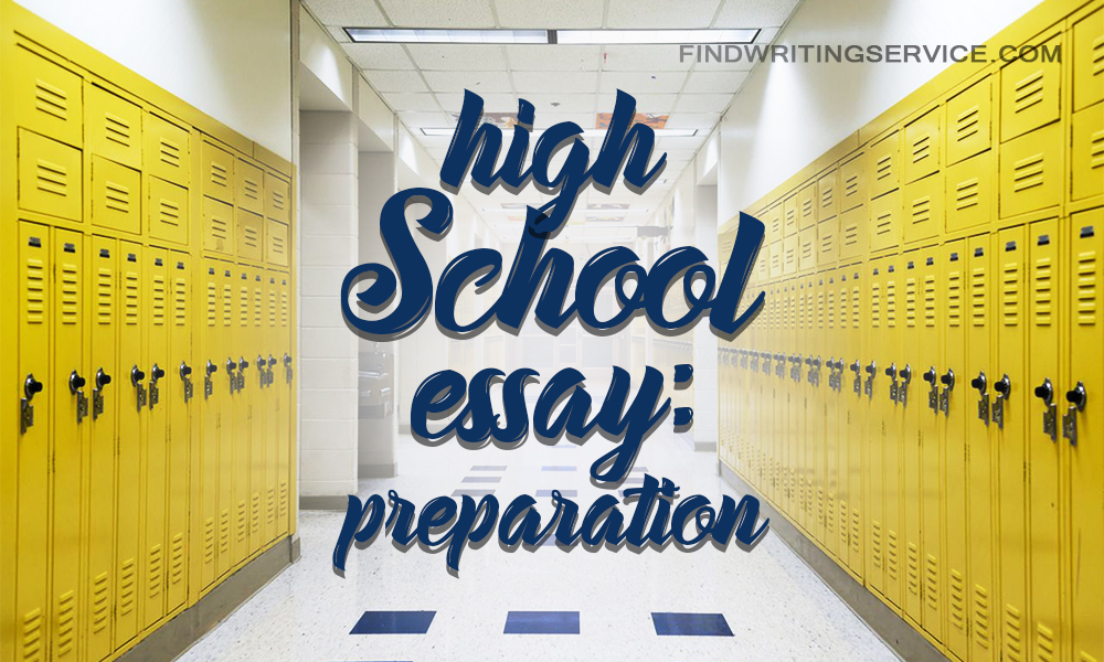 Essay writing examples for high school