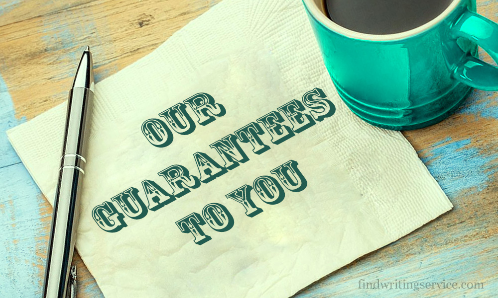 Our guarantees to you